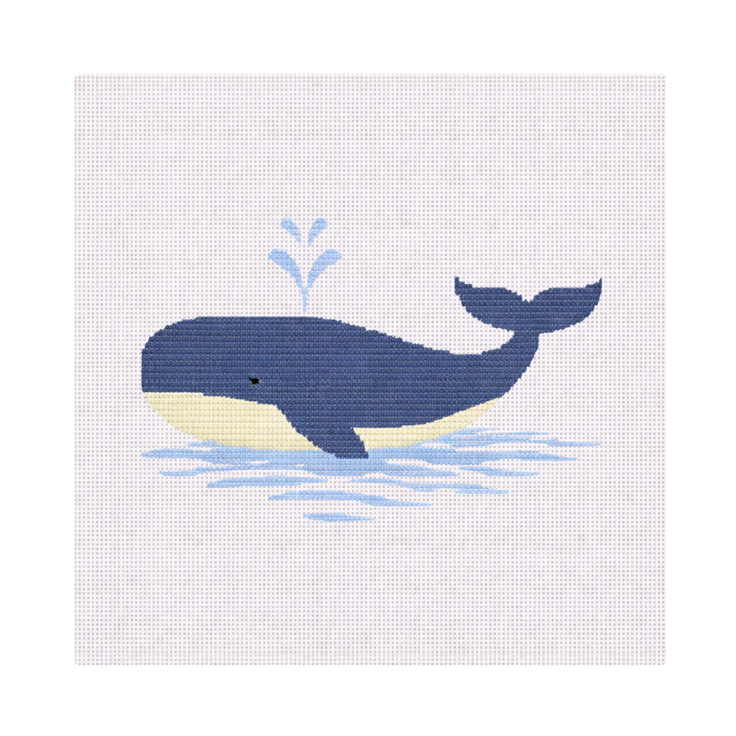 Whale — 8" x 8" Canvas