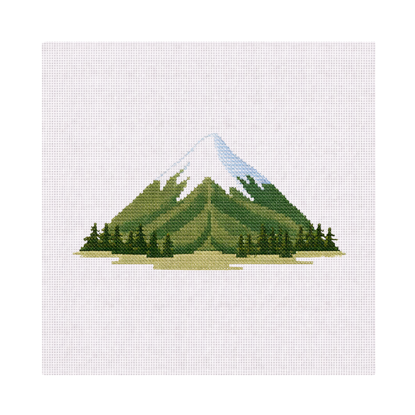 Small Mountain — 8" x 8" Canvas