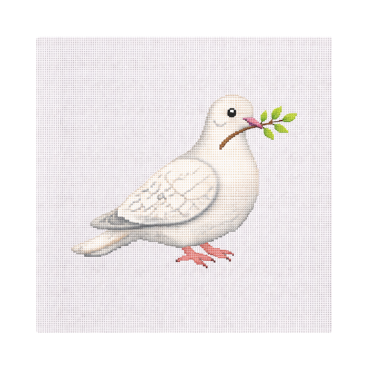 Dove — 8" x 8" Canvas